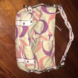 Lightly used coach purse